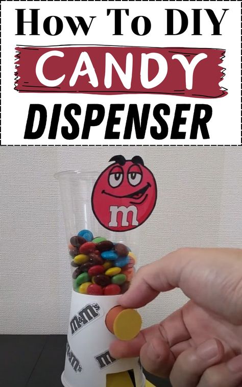 Candy Dispenser Diy, Diy Candy Dispenser, Diy Car Projects, Diy Cloud Light, Diy Chess Set, Diy Rocking Chair, Dispenser Diy, Diy Rope Basket, Diy Clouds