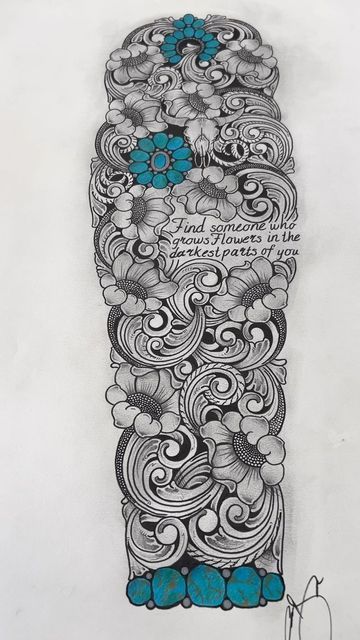 Western Tattoos For Women Sleeve, Punchy Tattoos, Punchy Western Tattoos, Western Luxury, Cowgirl Tattoos, Tool Tattoo, Cowboy Tattoos, Country Tattoos, Tattoos Infinity