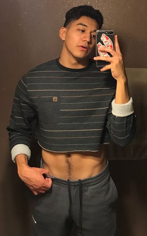 Male crop top Crop Tops Guys, Mens Fashion Croptop, Men’s Crop Tops Outfit, Guys Wearing Crop Tops, Male In Crop Top, Crop Top Guy, Mens Crop Tops, Crop Top Men, Boys In Crop Tops