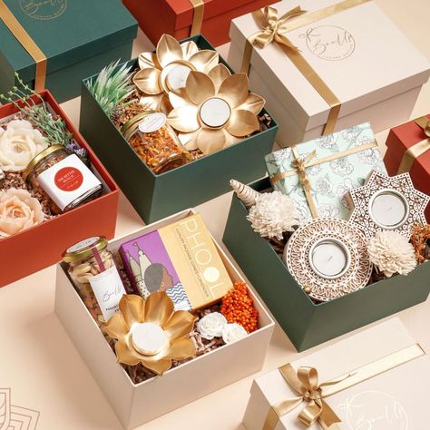 Diwali Presents, Wedding Gifts Indian, Corporate Diwali Gifts, Diwali Gift Box, Luxury Wedding Gifts, Gifts For Clients, Diwali Gift Hampers, Luxury Gift Boxes, Diwali Party