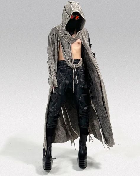 Post Apocalyptic Clothing - TECHWEAR STORM™ Apocalyptic Winter Outfit, Dystopia Aesthetic Clothes, Mens Burning Man Fashion, Post Apocalyptic Pants, Dystopian Techwear, Wasteland Weekend Costumes, Wasteland Aesthetic Clothes, Dune Style Outfit, Dystopian Aesthetic Outfit