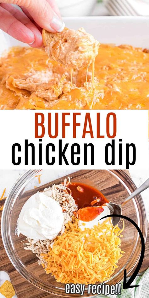 Appetizers For Party Crowd Pleasers, Buffalo Chicken Dip Easy Recipes, Appetizer Dips Cold, Buffalo Chicken Dip Crock Pot, Crockpot Buffalo Chicken, Party Crowd, Chicken Dip Recipe, Buffalo Chicken Dip Recipe, Bowl Party Food