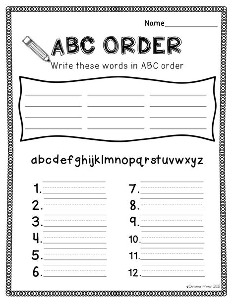 Hey Friends!   What is your favorite part of your day? Without a doubt, it is literacy centers for my students and I!   They love to work co... Spelling Word Activities, Spelling Word Practice, Abc Order Worksheet, 1st Grade Spelling, Vocabulary Strategies, Spelling Lessons, 2nd Grade Spelling, Word Work Centers, Teaching Spelling