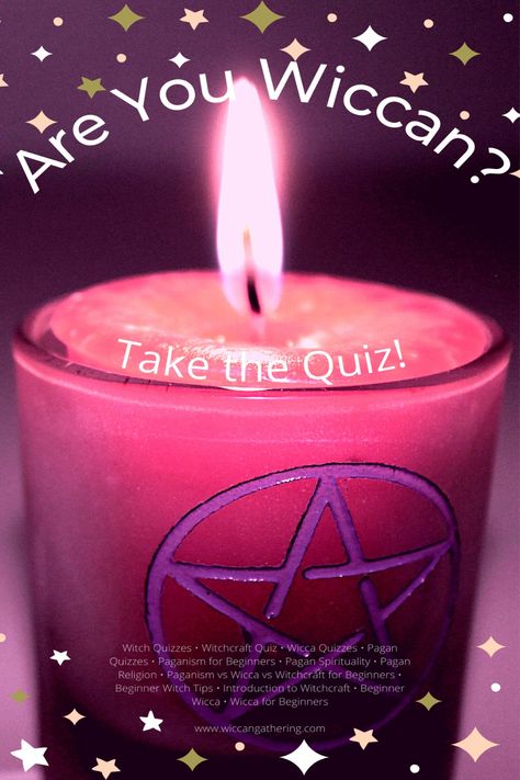 Not sure whether you are Wiccan? Wiccan Gathering has put together a comprehensive quiz just for you. It evaluates deities, spiritual beliefs, and traditions. Take our quiz today to find out what the best spiritual path is for you! #pagan #witchcraft #wicca #wiccan #witch What Is Wicca, Dianic Wicca, Witch Quiz, Wiccan Traditions, Wiccan Aesthetic, Pagan Inspiration, Wiccan Beliefs, Paganism Spells, Wicca For Beginners