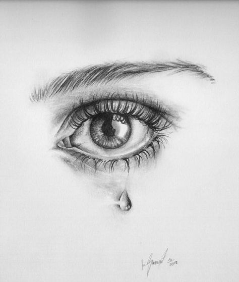 Pencil Drawings Of Girls, Blue Drawings, Realistic Pencil Drawings, Eye Drawing Tutorials, Drawing Eyes, Sketch Videos, Eye Sketch, Water Drawing, Pencil Drawings Easy