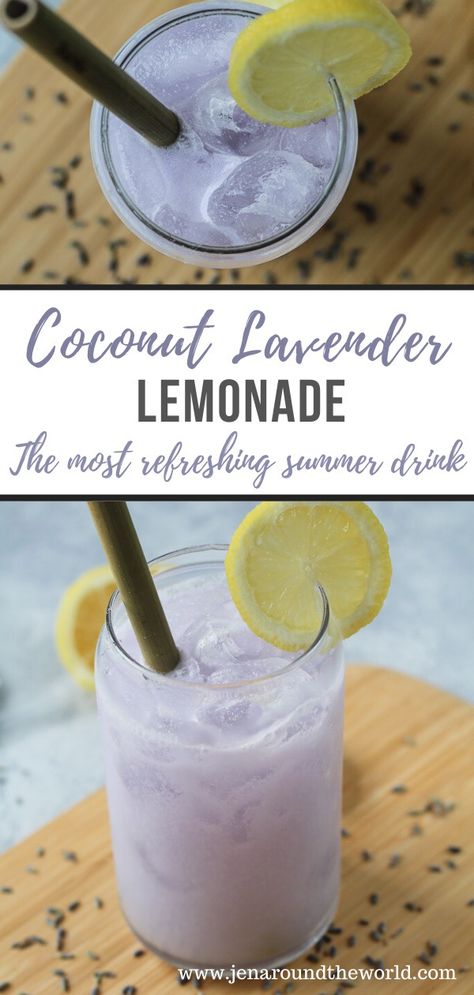 Fresh Drink, Lavender Recipes, Lavender Lemonade, Fresh Drinks, Refreshing Summer Drinks, Lemonade Recipes, Summer Drink, Summer Pool, Smoothie Drinks