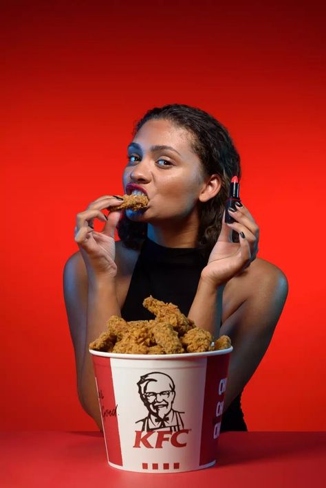 Kentucky Chicken, Chicken Photography, Kentucky Fried Chicken, National Lipstick Day, Kentucky Fried, Restaurant Week, Food Ads, Bangor, Pizza Hut