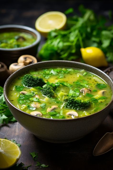 Discover the Health Benefits: Keto Detox Soup Recipe for Weight Loss and Wellness #ketodiet #ketorecipes #lowcarb Detox Recipes Meals, Keto Detox Soup, Veggie Detox Soup, Clear Soups, Detox Soup Recipes, Detox Meals, Meal Prep Lunch Box, Detox Foods, Soup Cleanse