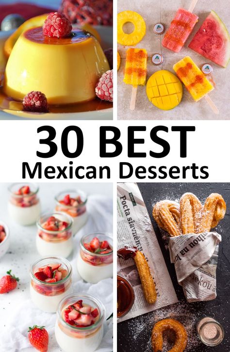 Mexican Dessert Recipes Easy, Mexican Dessert Table, Hispanic Desserts, Traditional Mexican Desserts, Mexican Party Food, Mexican Cake, Mexican Desserts, Mexican Buffet, Mexican Treats