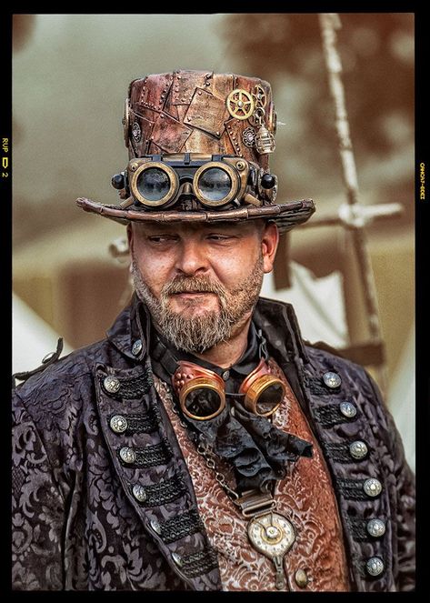 Steam Punk Diy, Steampunk Photography, Moda Steampunk, Steampunk Illustration, Steampunk Artwork, Steampunk Men, Mode Steampunk, Steampunk Couture, Steampunk Hat