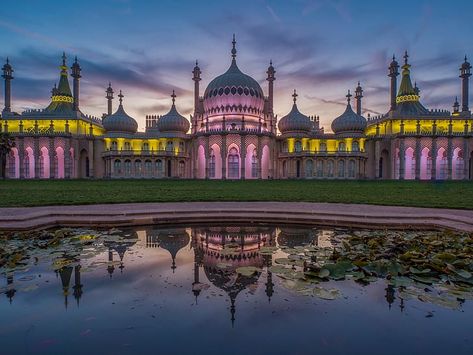 The Royal Pavilion, Brighton, England, United Kingdom Royal Pavilion Brighton, Royal Pavilion, Brighton England, Piccadilly Circus, King Edward, Country Homes, English Country House, Amazing Places, Country House