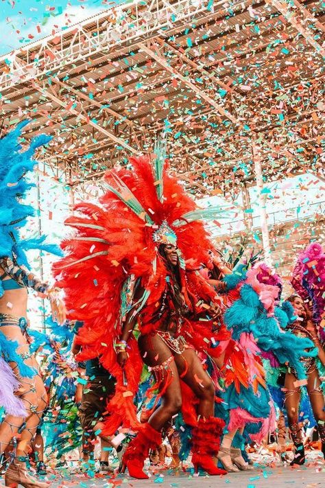 Carribean Carnival Aesthetic, Caribbean Carnival Aesthetic, Trinidad Carnival Aesthetic, Barbados Carnival, Carnival Caribbean, Brazil Festival, Carribean Carnival Costumes, Carnival Brazil, Rio Party