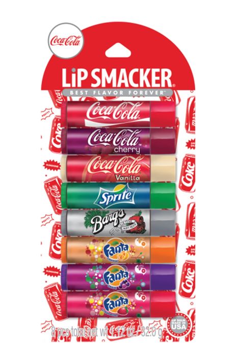 You Were Definitely a 2000s Kid If You Had These 15 Beauty Products in Your Collection Lip Smackers Lip Gloss, Grape Fanta, Coca Cola Party, Coca Cola Cherry, Bright Summer Acrylic Nails, Fanta Orange, Whale Plush, Alat Makeup, Vanilla Coke