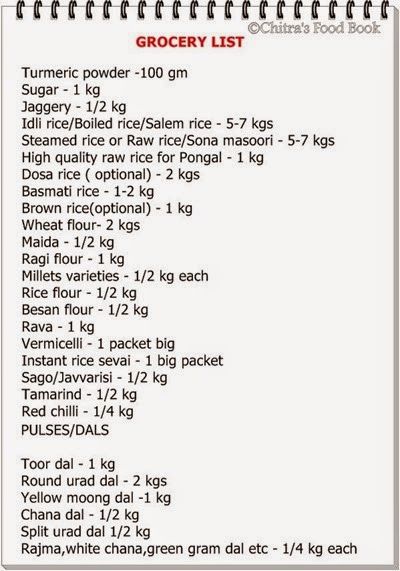 Grocery list 1 Indian Grocery List, Grocery Items List, Monthly Grocery Shopping, Indian Spices List, Monthly Grocery List, Grocery Store List, List Of Veggies, Master Grocery List, Food Calorie Chart