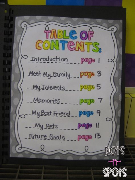 Autobiography Example, Autobiography Project, School Tricks, Autobiography Writing, Classroom Designs, Biography Projects, Scrapbook Making, Reading Genres, Emergent Literacy