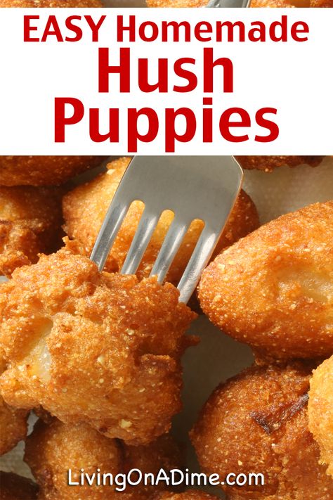 Spicy Hush Puppies Recipe, Homemade Hush Puppies Easy, Copycat Long John Silvers Hush Puppies, Jiffy Hush Puppies, Hush Puppies Recipe Jiffy, Hush Puppies Recipe Easy, Hush Puppies Recipe With Corn, Homemade Hushpuppies, Easy Hush Puppy Recipe