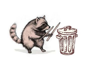 Cannot take credit for the raccoon or the trash can. I simply merged the two ❤️☺️❤️ Trash Can Tattoo, Raccoon Trash Can, Raccoon In Trash Can, Racoon Tattoo, Can Tattoo, Nature Tattoo Ideas, Raccoon Drawing, Raccoon Tattoo, Cool Nature