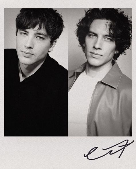 Cody Fern UK on Instagram: "✰ Then (2012) / Now (2023) I just love how the pose, expression and angles are the same in these two portraits 💗 #codyfern #blackandwhitephotography #polaroid #thenandnow #sundancefilmfestival" Cody Fern, The Pose, Sundance Film Festival, Horror Stories, American Horror Story, Black And White Photography, Fern, Just Love, Actors & Actresses