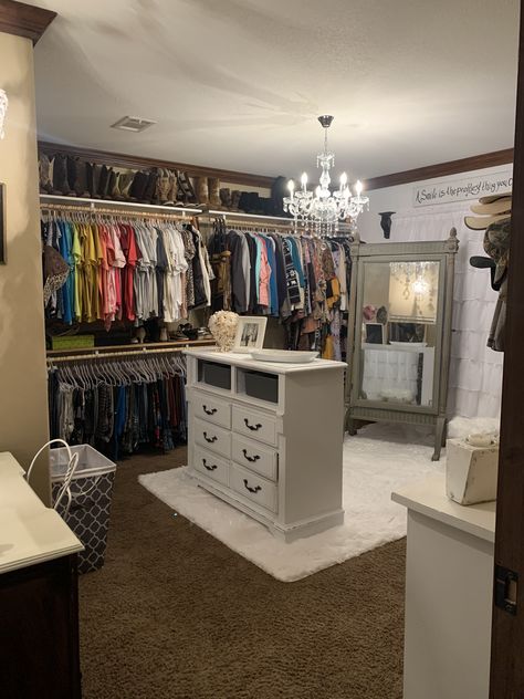 Rooms Converted Into Closets, Lady Closet Ideas, Rooms Turned Into Closets Diy, Diy Room Into Closet Walk In, Turn A House Into A Home, Convert A Room Into A Closet Walk In, Bedroom Converted To Walk In Closet, Extra Room As Closet, Walk In Closet Bedroom Ideas