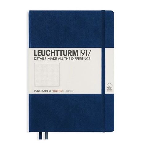 Leuchtturm1917 Navy A5 Notebook, aesthetic student, study notebook, navy girl, aesthetic planner, that girl, clean girl, it girl, uni planner, university aesthetic, back to school, college life, college campus, student wishlist Navy Girl Aesthetic, Aesthetic Student, Aesthetic Back To School, Back To University, Notebook Aesthetic, University Aesthetic, Back To School College, Aesthetic Planner, The White Album