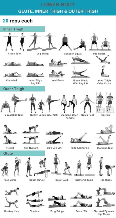 Glute And Thigh Exercises, Stretches For Outer Thigh, Yoga Inner Thigh, High Weight Low Rep Workout, Lower Body Core Workout, Body Weight Leg Exercises, Inner And Outer Thigh Workout Gym, Body Weight Glute Workout, Lower Body Exercises At Home