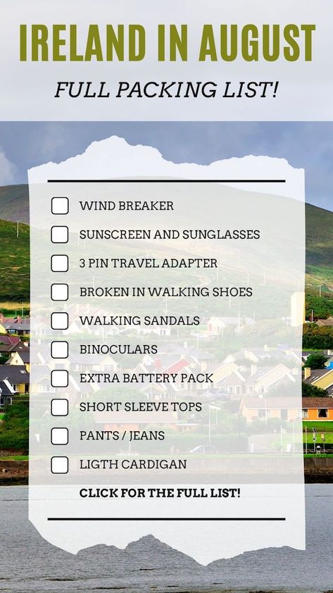 How To Pack For Ireland In October, Packing List For Ireland In October, Ireland In Fall, Ireland Fall Packing List, Packing For Ireland In October, Outfits For Ireland In October, What To Wear In Ireland In October, Ireland In October Outfits, Ireland In October