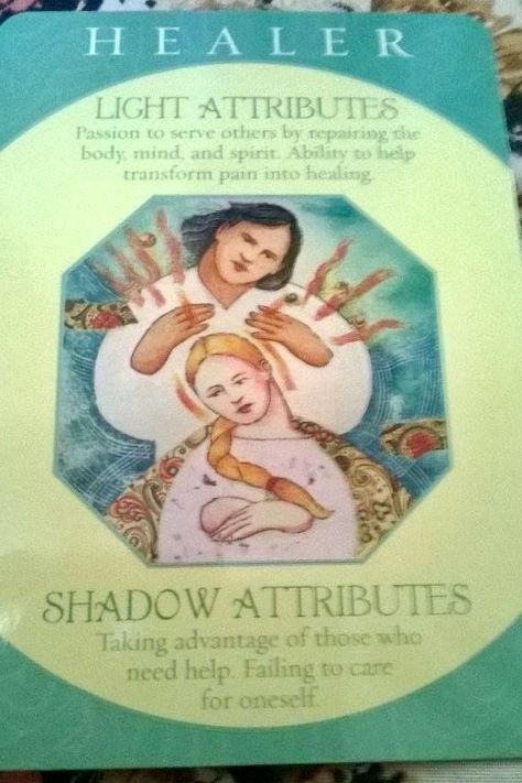 Healer Archetype, Archetype Cards, Carl Jung Shadow, Soul Contracts, Caroline Myss, Yogi Bhajan, Tarot Magic, Angel Oracle Cards, Angel Guide