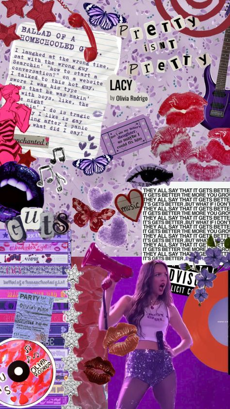 #olivia #oliviarodrigo #aesthetic #littlemexicangirlthatalwaysbecrying #pink #purple #beauty #vibes #fyp My Father's Daughter, Beauty Vibes, Wrong Time, It Gets Better, I Said, I Laughed, Pink Purple, Purple, Pink