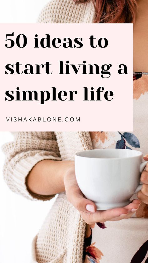 simple living: 50+ ideas to simplify your life Essen, How To Refresh Your Life, Slow Simple Living, Gentle Living, Slow Living Lifestyle, Living A Simple Life, Live A Simple Life, Living Slow, Living Simple Life