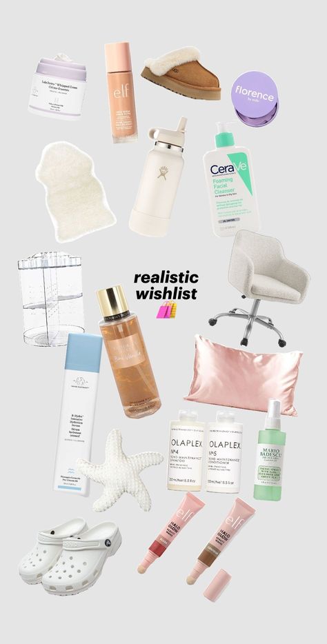 my realistic wishlist #wishlist Realistic Wishlist, Wishlist Ideas, Halo Halo, Foaming Facial Cleanser, A Teen, Facial Cleanser, Connect With People, Your Aesthetic, Creative Energy