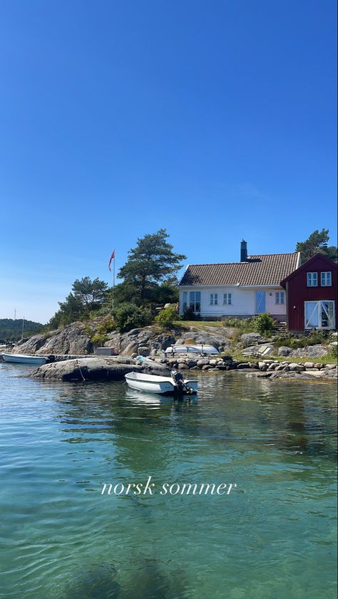 green water #bluewater #sea #summer inspo scandinavian summer Norwegian Summer Aesthetic, Sweden Summer Aesthetic, Scandinavian Summer Aesthetic, Summer In Norway, Scandinavian Summer House, Scandinavian Life, Norwegian Summer, Norway Summer, Sweden Aesthetic