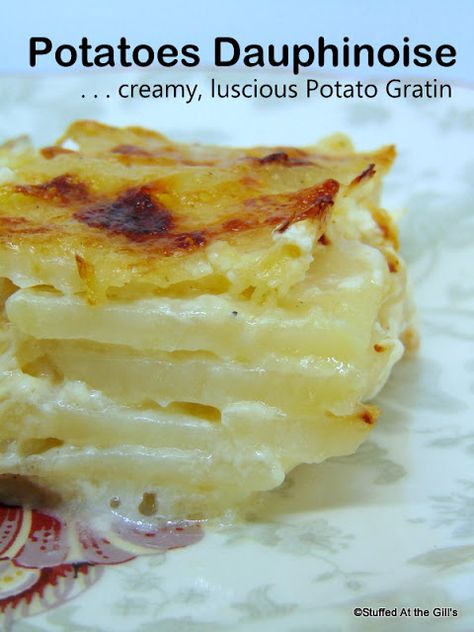 Potatoes Dauphinoise Creamy Luscious Potato Gratin Potato Scallop, Potato Gratin Recipe, Potatoes Dauphinoise, French Potatoes, Layered Potato, Potato Pasta, Scalloped Potato Recipes, Potato Recipes Side Dishes, Potatoes Au Gratin