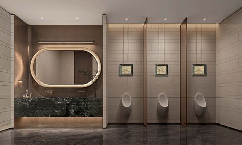 Public Bathroom Interior Design, Hotel Wc Design, Public Shower Design, Public Restroom Interior Design, Public Washroom Design, Hotel Toilet Design, Public Toilet Interior, Japanese Toilet Design, Public Toilet Design