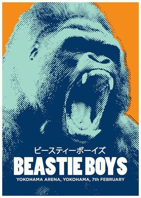 #beastieboys Boys Posters, Band Poster, Gig Poster, 타이포그래피 포스터 디자인, Illustration Photo, Music Artwork, Concert Poster, Beastie Boys, Collage Poster