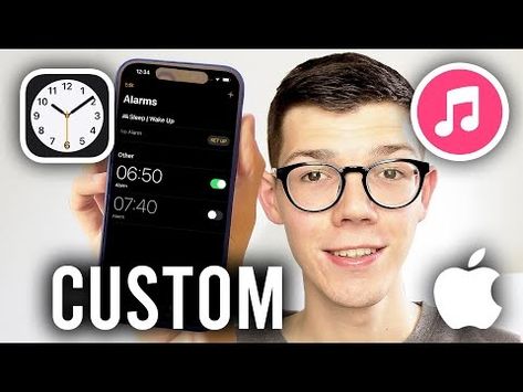 record your own alarm on iphone - Recherche Google How To Make A Custom Alarm Sound, Alarms Sounds, Alarm Clock Iphone, Alarm App, Clock Sound, Phone Things, Electronics Basics, Garage Band, Alarm Set