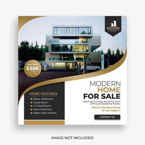 Contact for “Professional Design Service” +923411299279 (whatsapp) #freepik #creative #business #digital #marketing #realestate #agency #social #media #banner #post #template #property #house #land #bungalow Construction Poster, Juice Poster, Real Estate Banner, Inmobiliaria Ideas, Modern Homes For Sale, Estate House, Real Estate Marketing Design, Swimming Pool House, Real Estate Ads