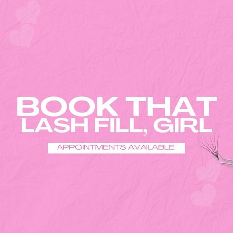 Taking appointments in September Lash Tech Stickers, Lash Sale Flyer Ideas, Lash Booking Policy, Instagram Lash Page Ideas, Lash Flyer Design, Availability For Appointments, Models Needed Post, Lash Models Needed Post, Lash Tech Posts