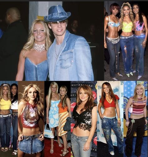 2000s Fashion Inspiration, 2000s Shows, Top Tv, Corset Tops, The Early 2000s, Low Rise Jeans, Old Movies, 2000s Fashion, Bring Back