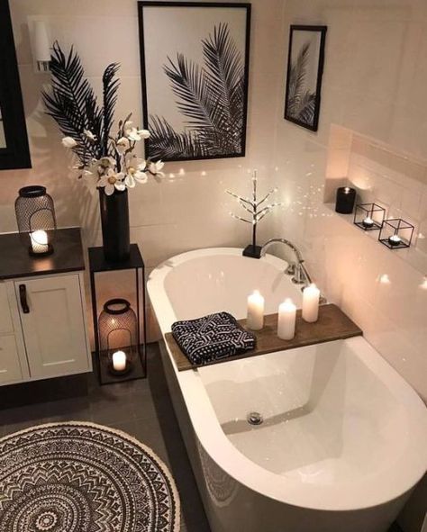 Natural Bathroom, Bathroom Model, Bad Inspiration, Bathroom Decor Apartment, Apartment Budget, Relaxation Room, Diy Home Decor Bedroom, Living Room On A Budget, Diy Home Decor Easy