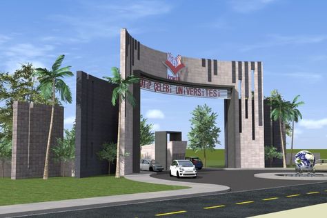 Beautiful City Gate Entrance Design Ideas - Engineering Discoveries Condominium Entrance, Entrance Design Ideas, Arch Gate, Gate Entrance, Compound Wall Design, Gate City, Gate Wall Design, Gate Designs Modern, Gate Way