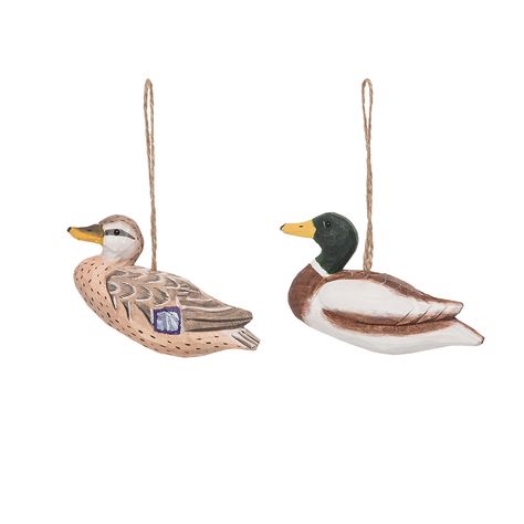 Duck Wood Ornament available at American Swedish Institute. Seasonal Tree, Duck Christmas, Duck Ornaments, Bird Christmas Ornaments, Bird Christmas, Wood Ducks, Bird Statues, Wood Bird, Mallard Duck