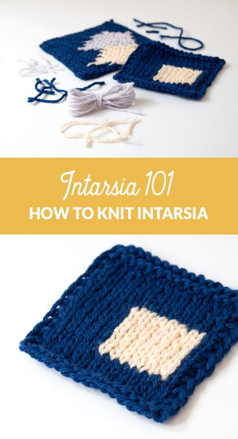 Knit Intarsia, Intarsia Knitting, Colorwork Knitting, Vogue Knitting, Knitting Instructions, Baby Lock, How To Start Knitting, How To Knit, Circular Knitting Needles