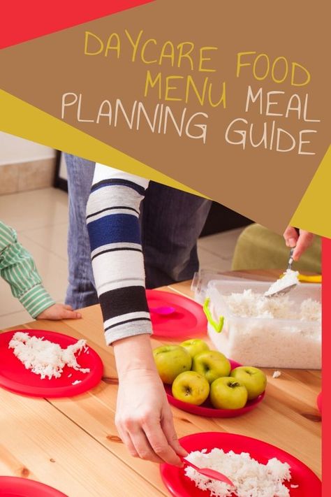 Daycare Food Menu Meal Planning Guide-Little Sprouts Learning Healthy Toddler Meals, Daycare Food Menu Meal Planning, Hot Turkey Sandwiches, Daycare Meals, Tomato Snacks, Whole Wheat Bagel, Scrambled Eggs With Cheese, Daycare Menu, Food Program