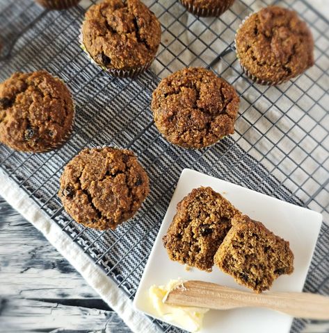 Gluten Free Bran Muffins - Chef Alina Chef Alina Gluten Free, Gf Coffee Cake, Gluten Free Bran Muffins, Apple Crisp Mini, Oat Bran Recipes, Chef Alina, Italian Lemon Cookies, Gf Muffins, Muffins Cake