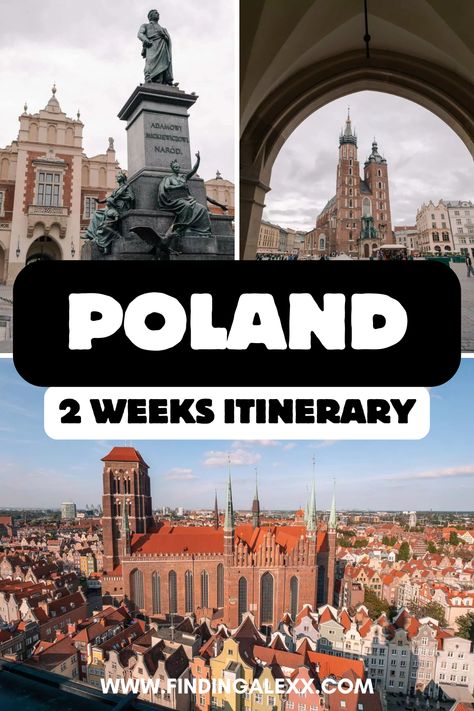 Experience the best of Poland with my detailed 2-week itinerary. Visit vibrant cities like Warsaw and Kraków, explore historical sites, and enjoy the scenic beauty of the Polish countryside. Poland Itinerary Travel, Poland Road Trip, Poland Itinerary, Polish Countryside, Poland Vacation, Poland Culture, Germany Vacation, Visit Poland, Road Trip Europe