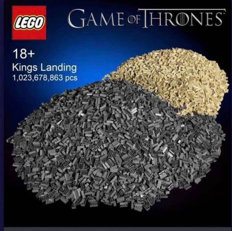 26 Funny Game of Thrones Memes That Might Help the Burn of Season 8 - Lego Game Of Thrones, Kings Landing, Lego Games, Game Of Thrones Funny, King's Landing, Got Memes, Gra O Tron, Games Of Thrones, Tyrion Lannister