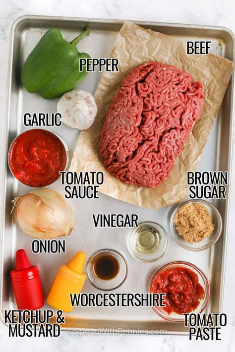 Healthy Sloppy Joes, Sloppy Joe Recipe Easy, Homemade Sloppy Joe Recipe, Sloppy Joe Recipe, Sloppy Joes Easy, Sloppy Joe Sauce, Homemade Sloppy Joes, Joe Recipe, Sloppy Joes Recipe