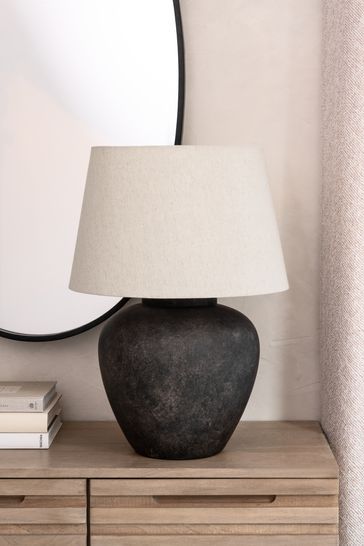 Bedside Table Black, Small Table Lamps, Black Bedside Table, Table Lamps Living Room, Contemporary Desk, Large Table Lamps, Small Table Lamp, Table Lamp Wood, Decor Buy