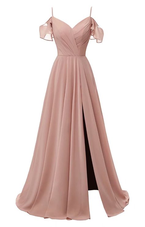 Formal A Line Dresses Long, Chiffon Summer Dress Long, Long Gown For Bridesmaid, Chiffon Evening Dresses Long Gowns, Long Dresses Off Shoulder, Evening Dresses Sleeves, Most Beautiful Bridesmaid Dresses, Beige Dress Formal Long, Off Shoulder Dress With Straps