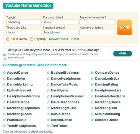 Top 5 YouTube Name Generator Tools News Channel Name Ideas, Unique Name For Youtube Channel, Names For Youtube Channel, Unique Youtube Channel Name Ideas, Good Youtube Names, Youtube Channel Name Ideas, Username Generator, Youtube Names, Channel Ideas